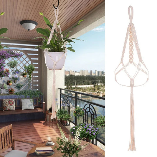 Kalimati - Macrame Plant Hanger Cypress