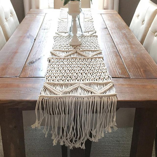 Kalimati - Macrame Table Runner Marina