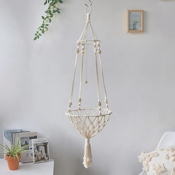 Kalimati - Cats Macrame Swing Chair Perennial