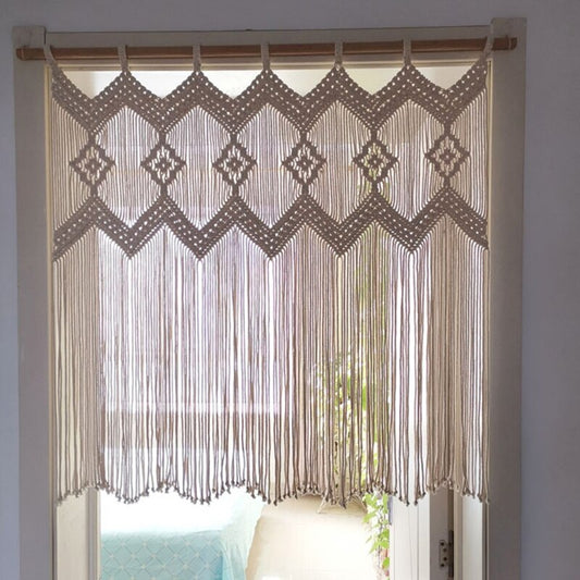 Kalimati - Macrame Door Curtain Horizon